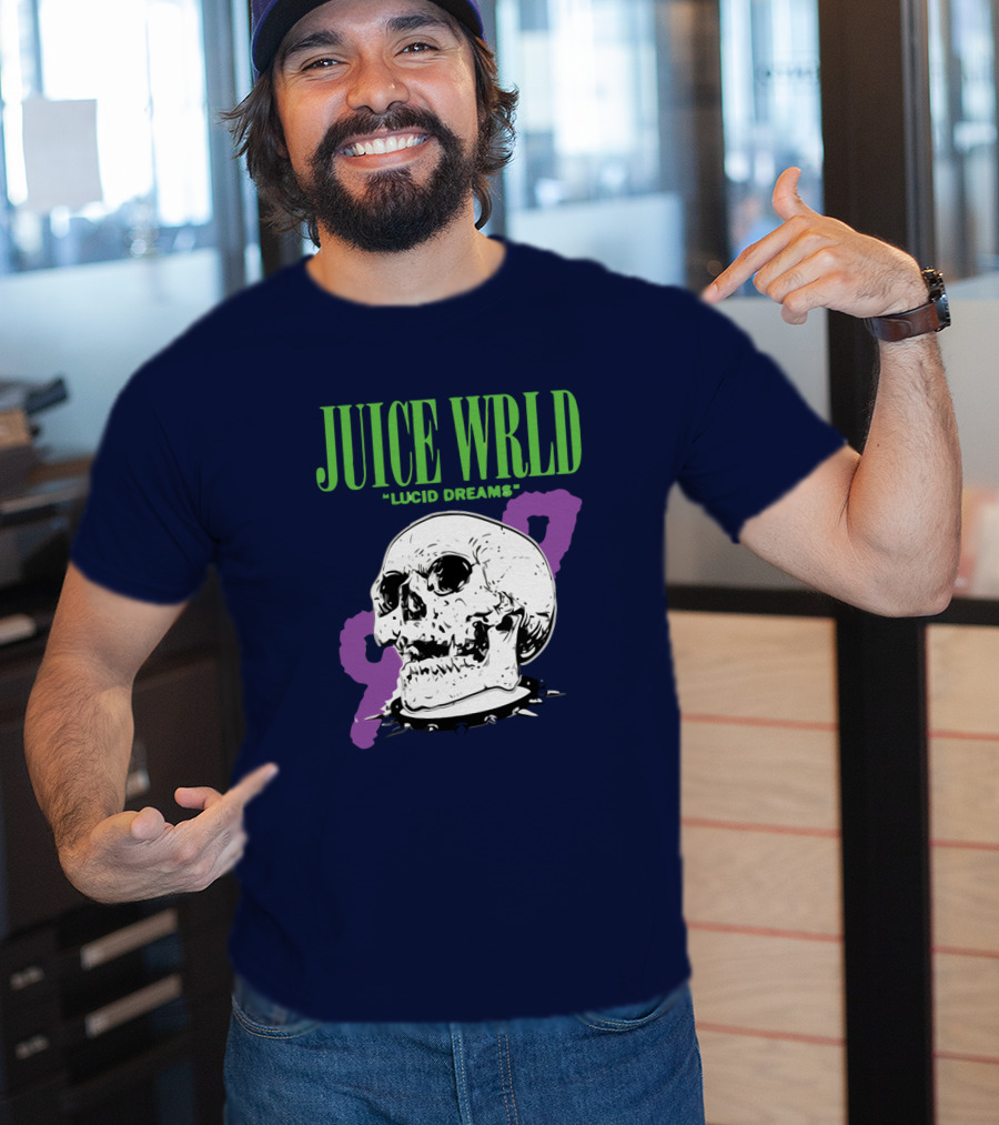 JUICE WRLD LUCID DREAMS 999 Skull T-Shirt
