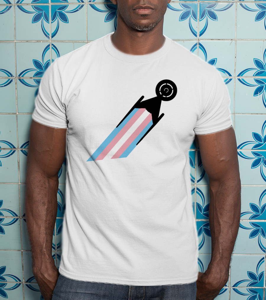 Star Trek Discovery GLAAD USS Transgender Pride Enterprise T-Shirt