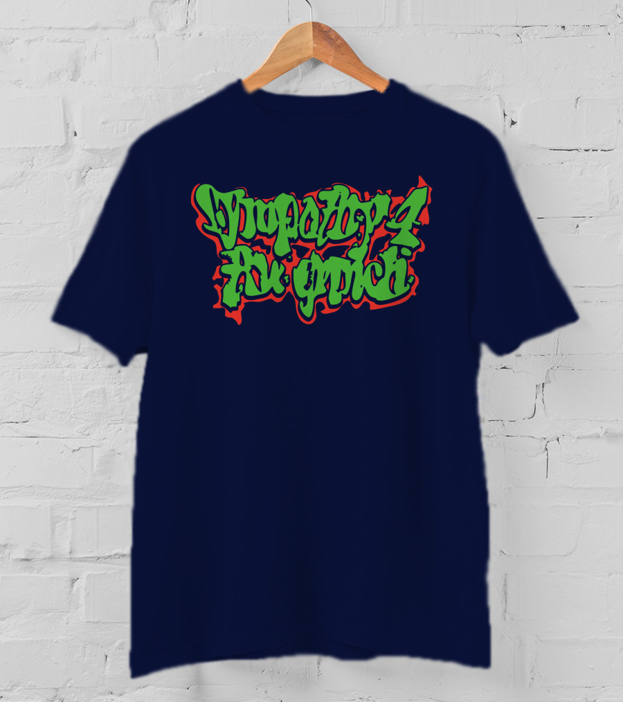 Sympathy 4 The Grinch Graffiti Style Christmas Mood T-Shirt