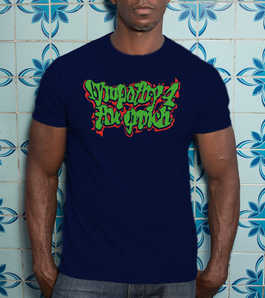 Sympathy 4 The Grinch Graffiti Style Christmas Mood T-Shirt
