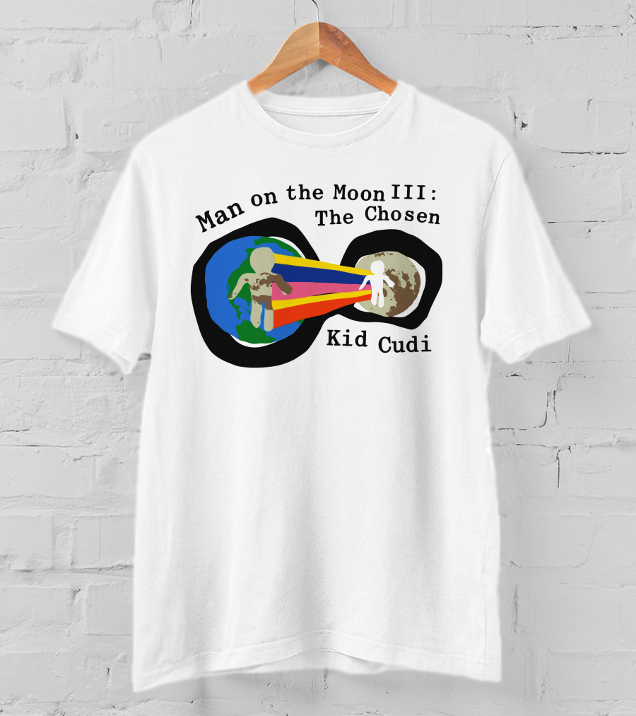 Man On The Moon III: The Chosen Kid Cudi CPFM For MOTM III Heaven On Earth T-Shirt