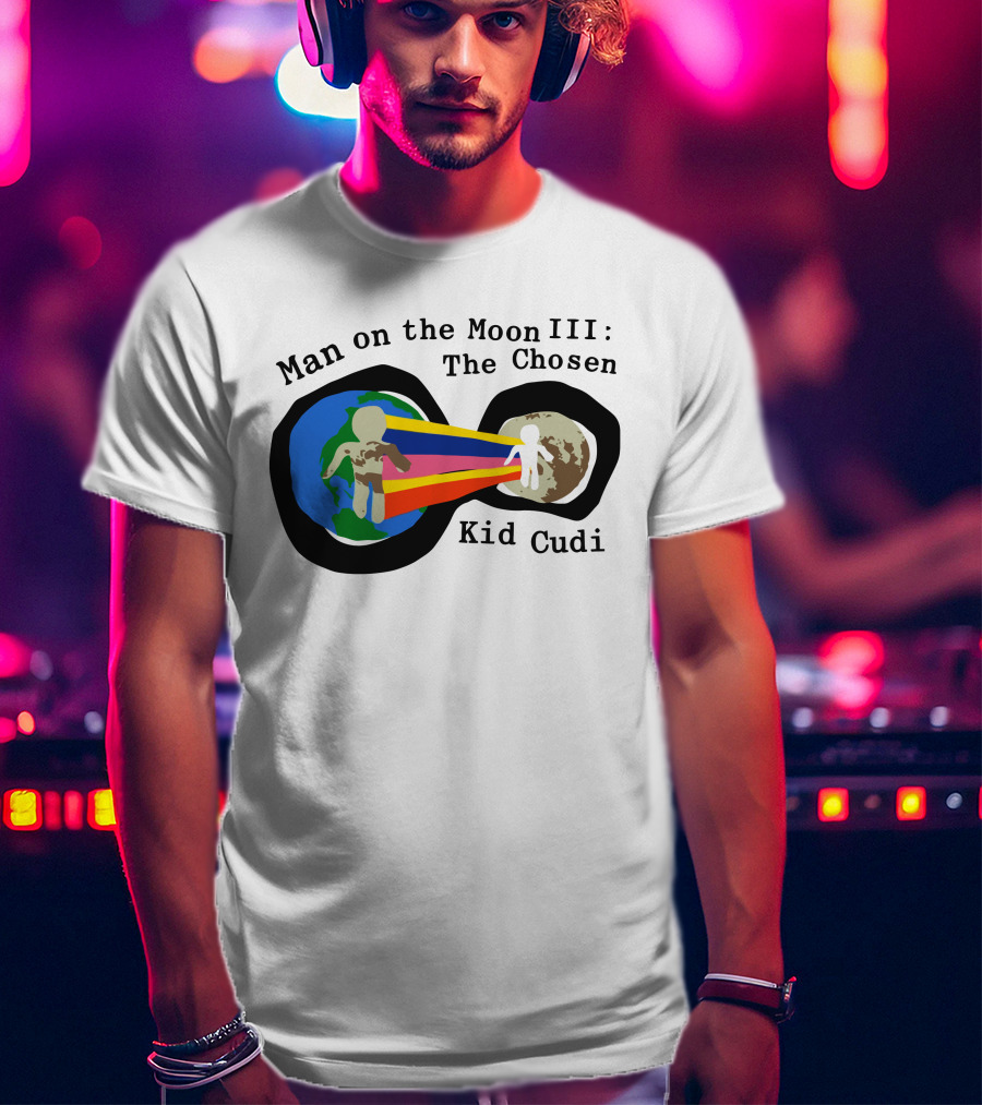 Man On The Moon III: The Chosen Kid Cudi CPFM For MOTM III Heaven On Earth T-Shirt