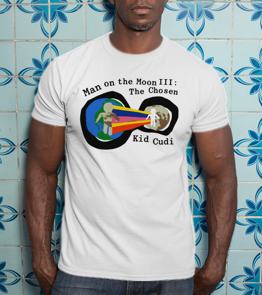 Man On The Moon III: The Chosen Kid Cudi CPFM For MOTM III Heaven On Earth T-Shirt