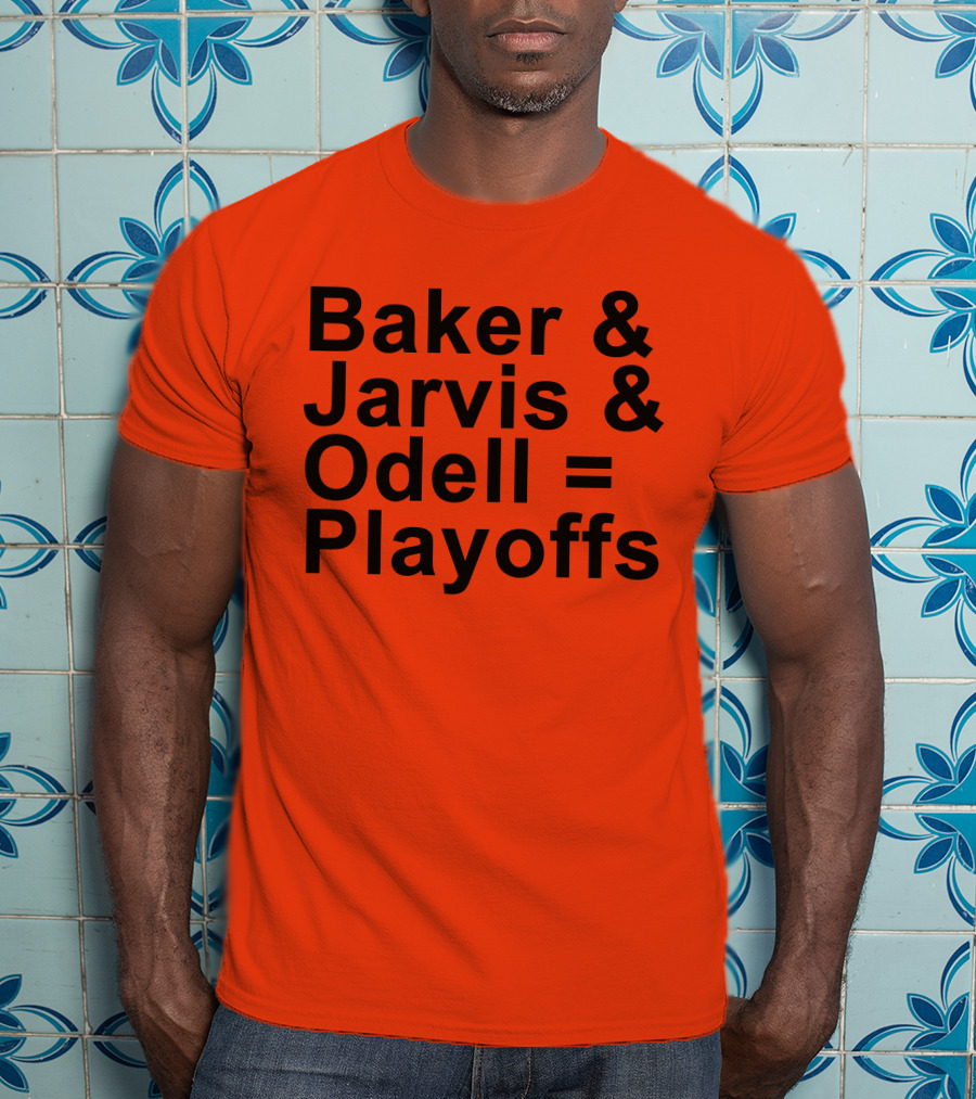 Baker Jarvis Odell Playoffs T-Shirt