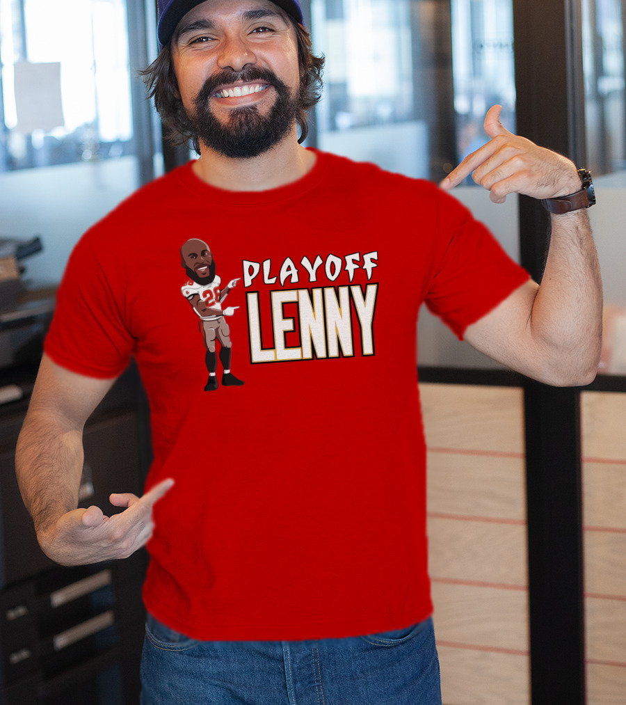 Playoff Lenny NFL Football Cartoon Player 27 T-Shirt