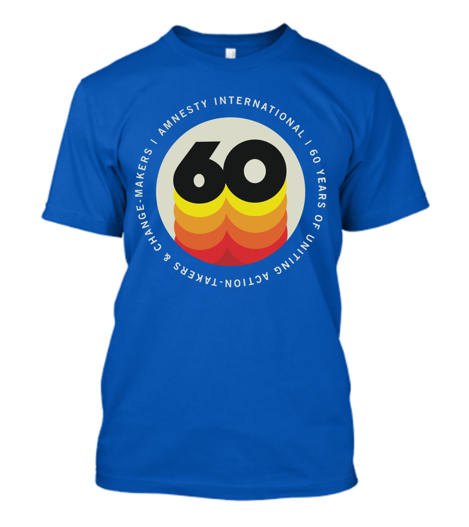 Amnesty International 60 Years Of Uniting Action-Takers And Change-Makers T-Shirt