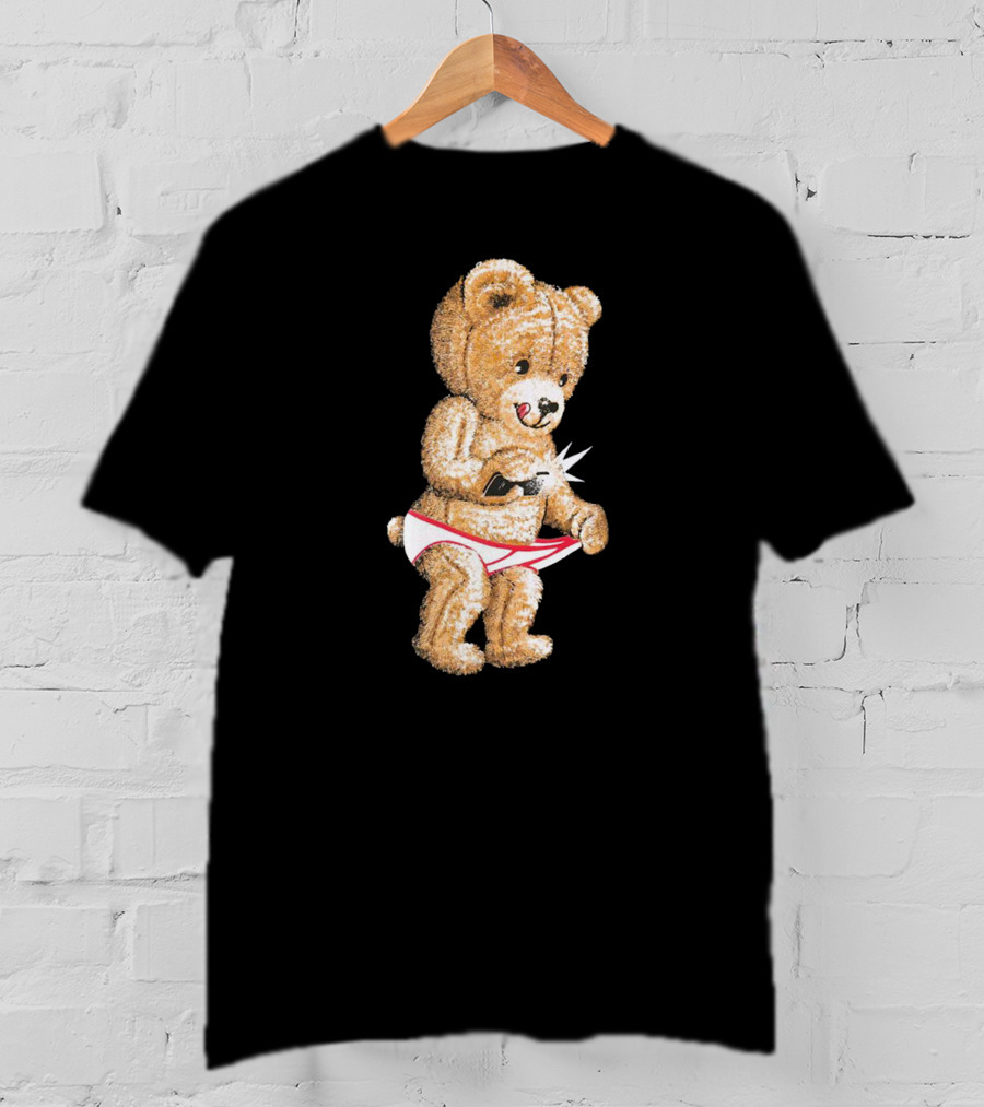 Giannis Burner Teddy Bear Snap Toy Spark Boxer T-Shirt