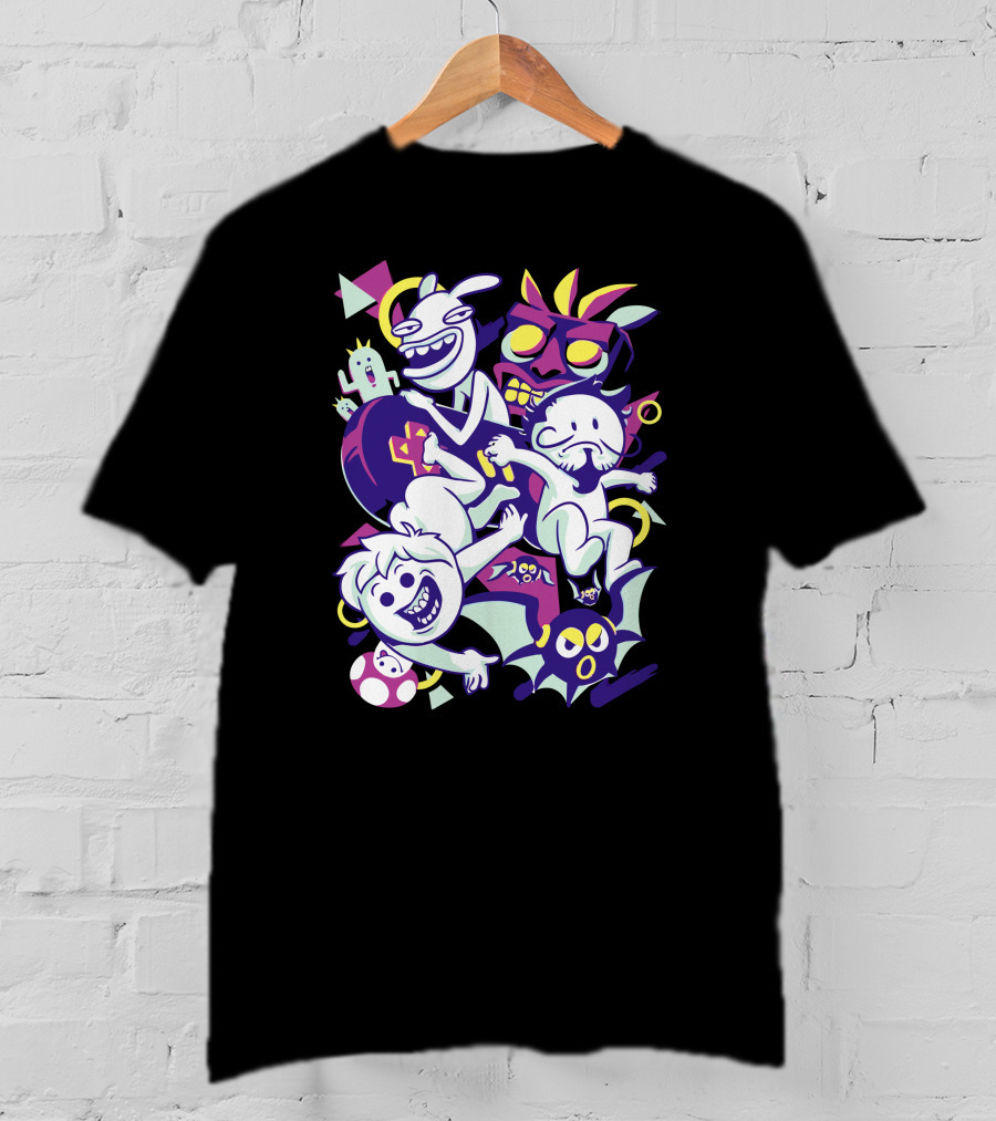 OneyPlays Majora's Mask Inspired Character Mashup T-Shirt