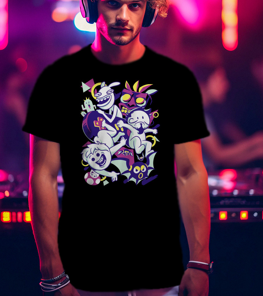OneyPlays Majora's Mask Inspired Character Mashup T-Shirt