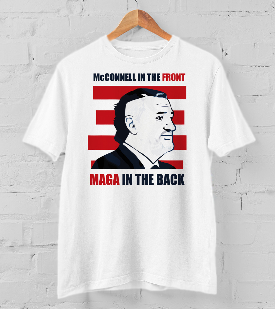 McConnell In The Front MAGA In The Back Ted Cruz Spring Break T-Shirt