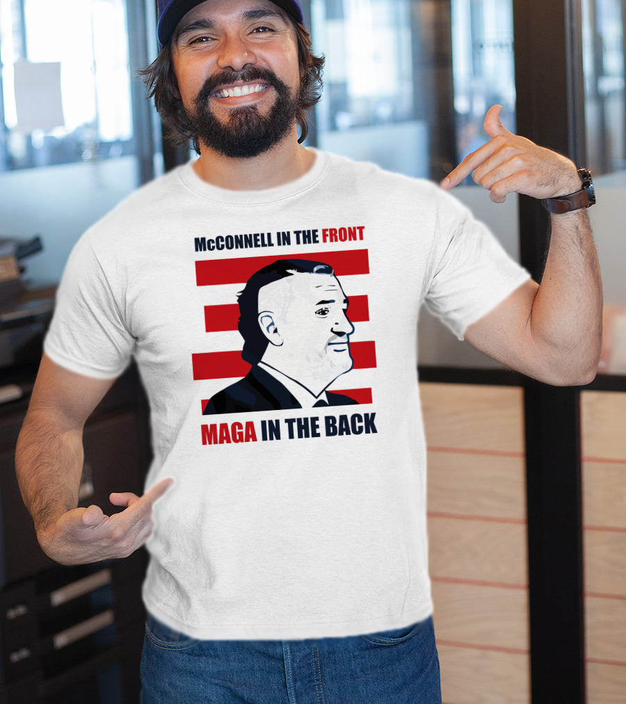 McConnell In The Front MAGA In The Back Ted Cruz Spring Break T-Shirt
