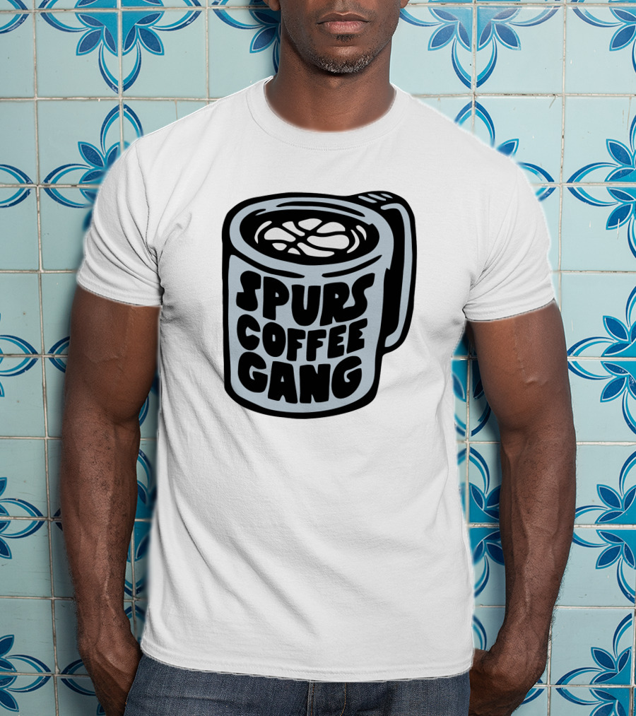 Spurs Coffee Gang Mug T-Shirt