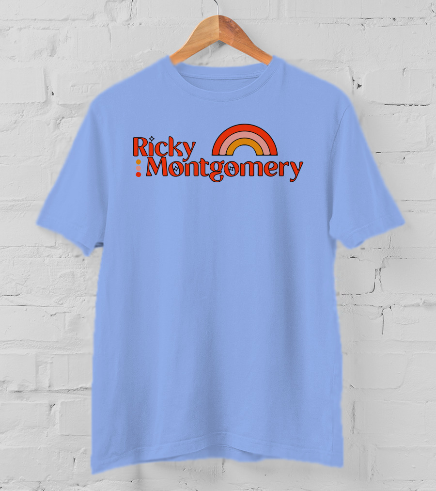Ricky Montgomery Retro Rainbow T-Shirt