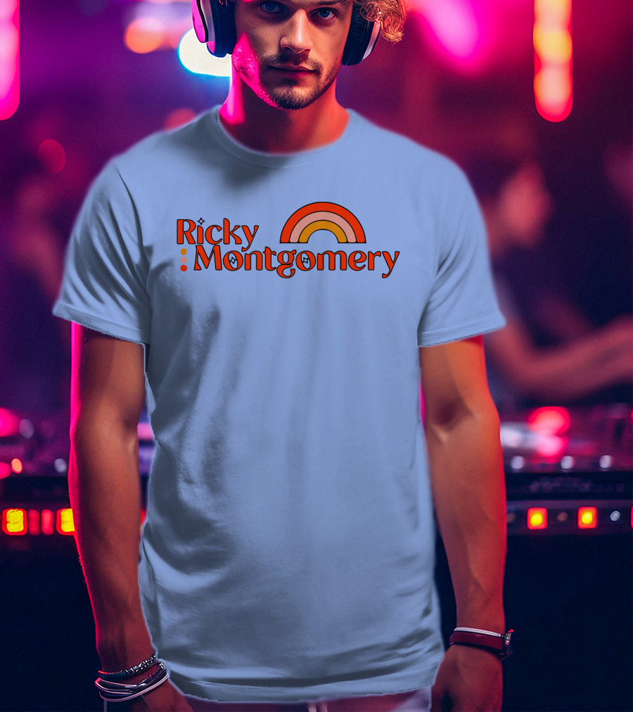 Ricky Montgomery Retro Rainbow T-Shirt