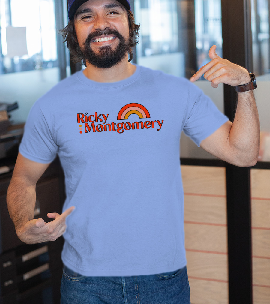 Ricky Montgomery Retro Rainbow T-Shirt