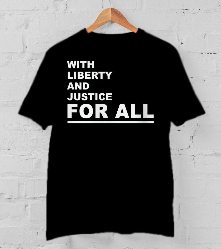 Daunte Wright With Liberty And Justice For All T-Shirt