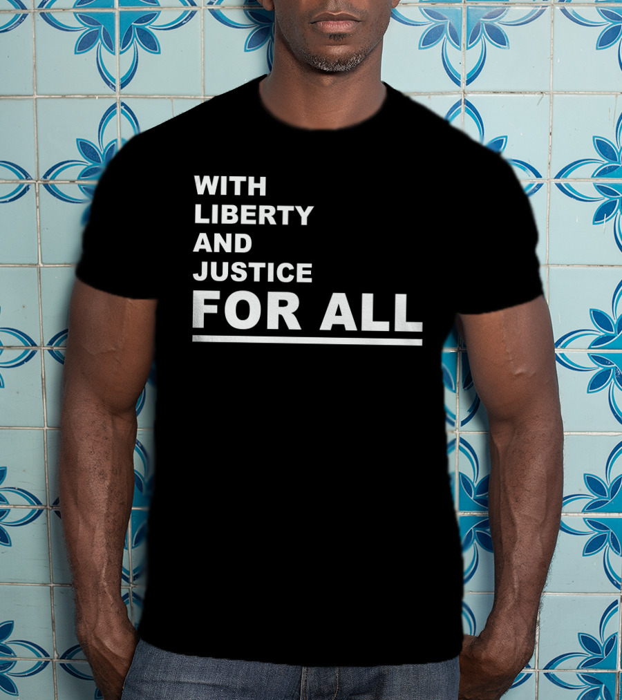 Daunte Wright With Liberty And Justice For All T-Shirt