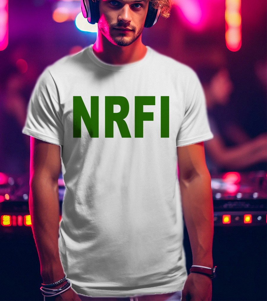 NRFI No Run First Inning Sports Betting Fan T-Shirt