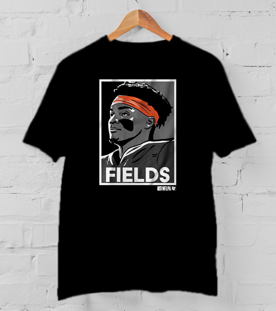 Justin Fields Chicago Bears NFLPA T-Shirt