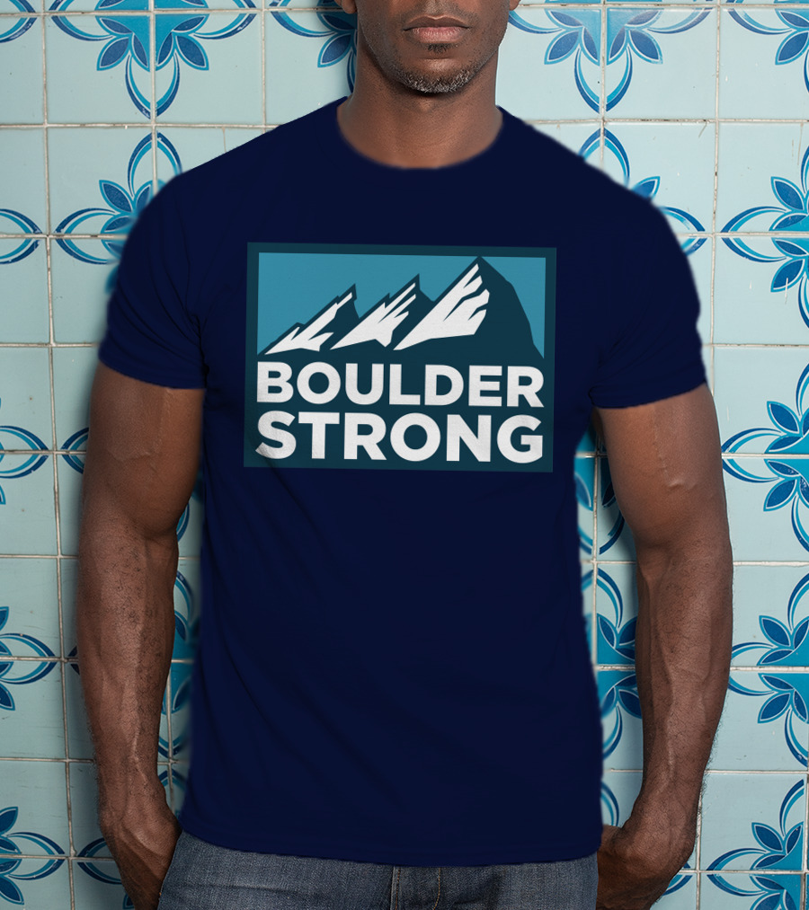 Boulder Strong Mountain Peaks T-Shirt