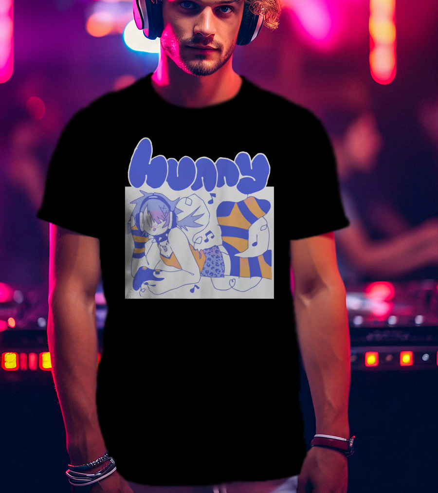 Hunny Xbox Luvr Music Gamer Aesthetic T-Shirt
