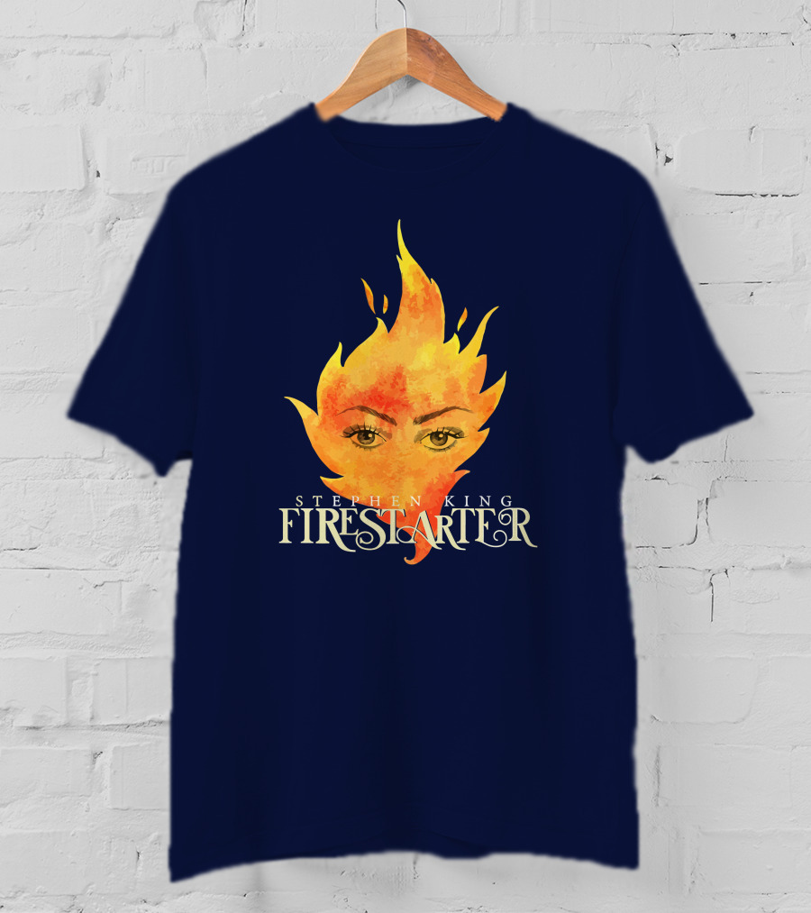 Stephen King Firestarter Fiery Eyes T-Shirt