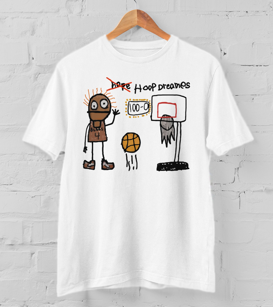 Bulls Hoop Dreams 100-0 Basketball Victory T-Shirt