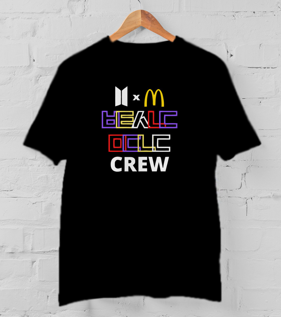 BTS McDonald's Crew Collaboration T-Shirt