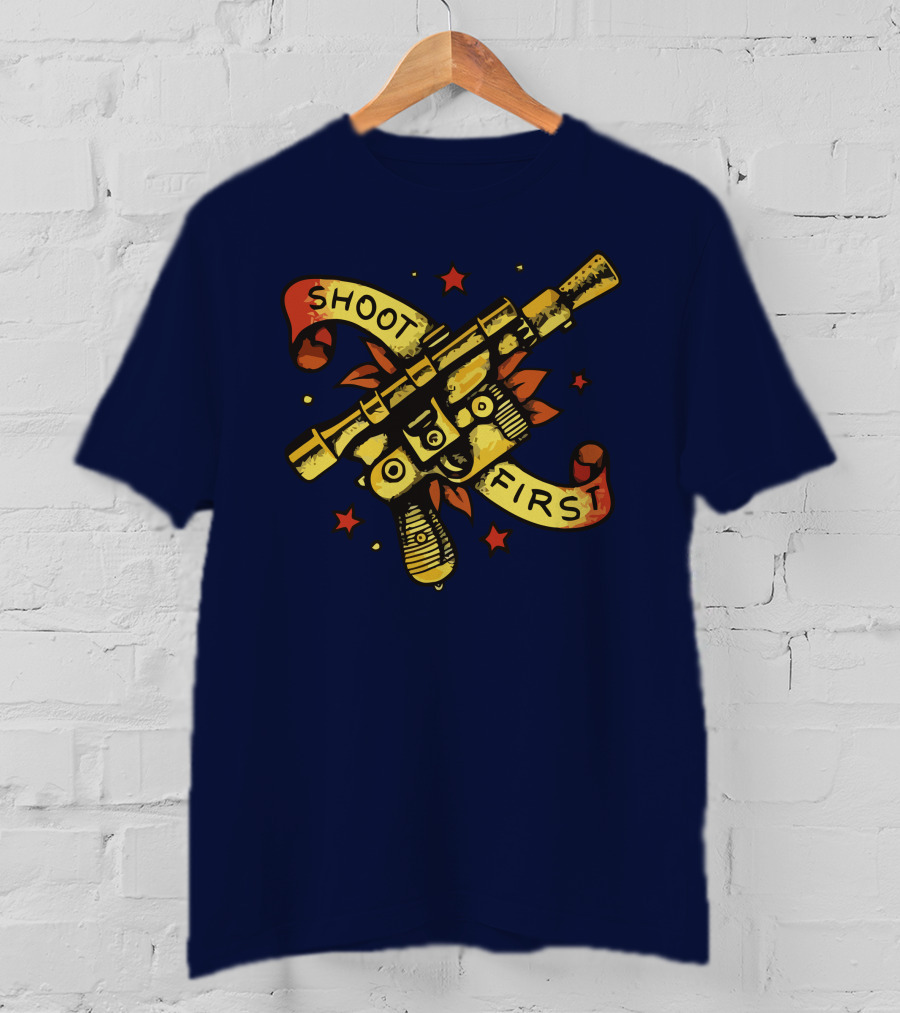 Shoot First Blaster T-Shirt