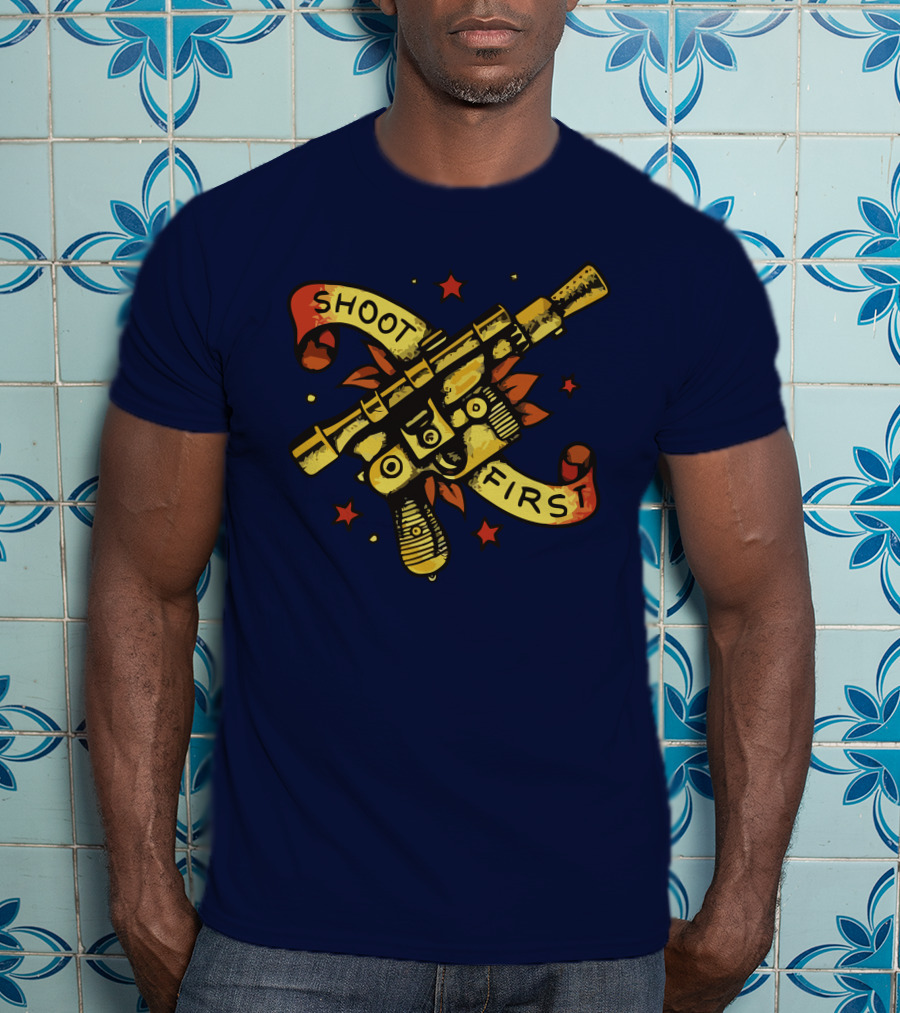 Shoot First Blaster T-Shirt