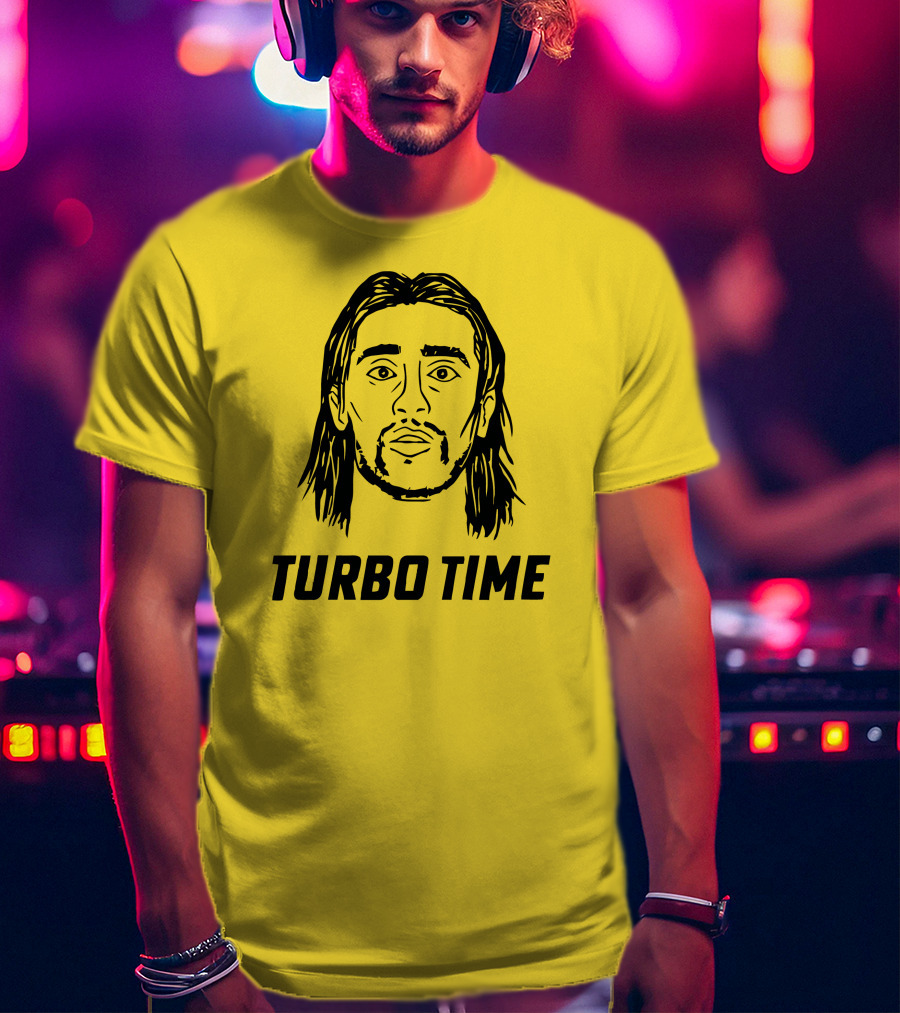 Turbo Time Alex Morgan Hairstyle Iconic Yellow T-Shirt