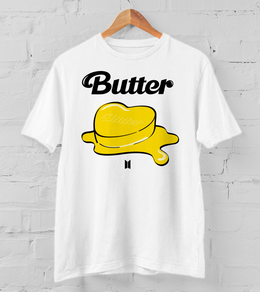 BTS Butter Melting Heart T-Shirt
