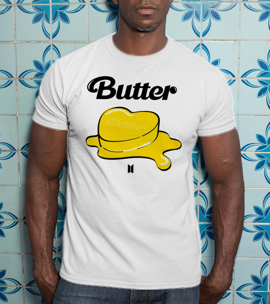 BTS Butter Melting Heart T-Shirt