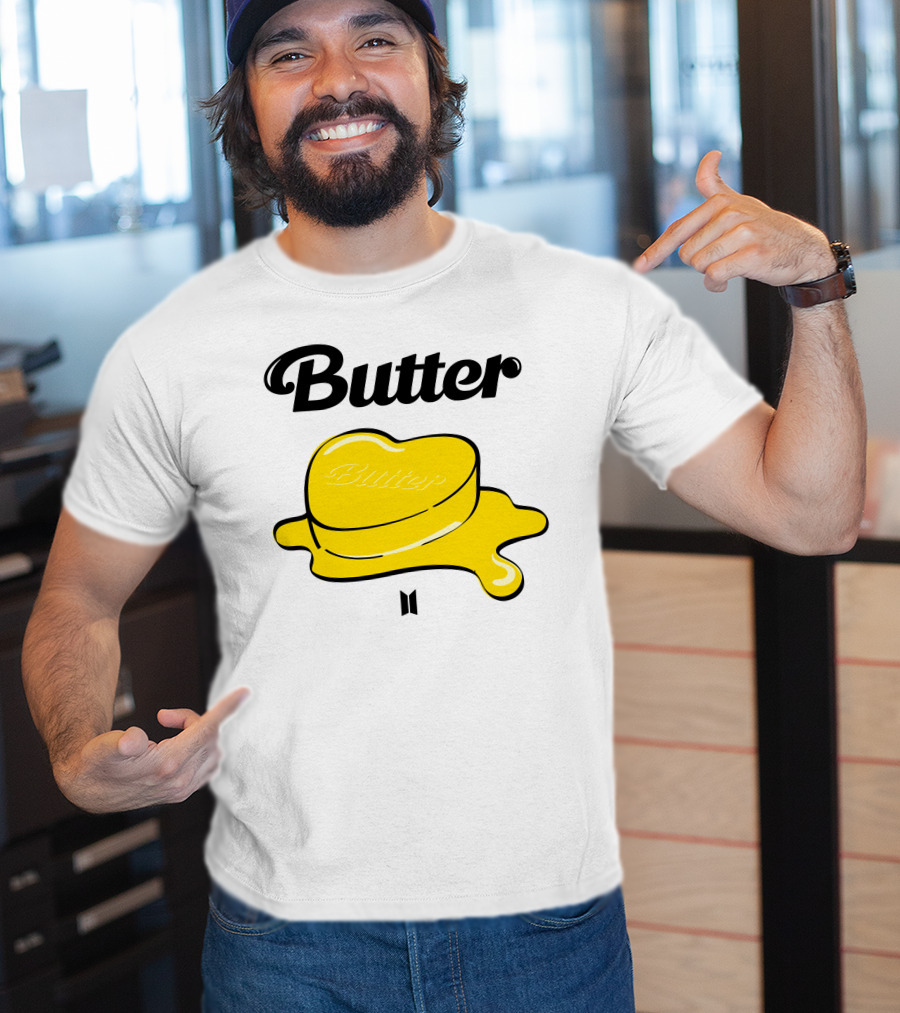 BTS Butter Melting Heart T-Shirt
