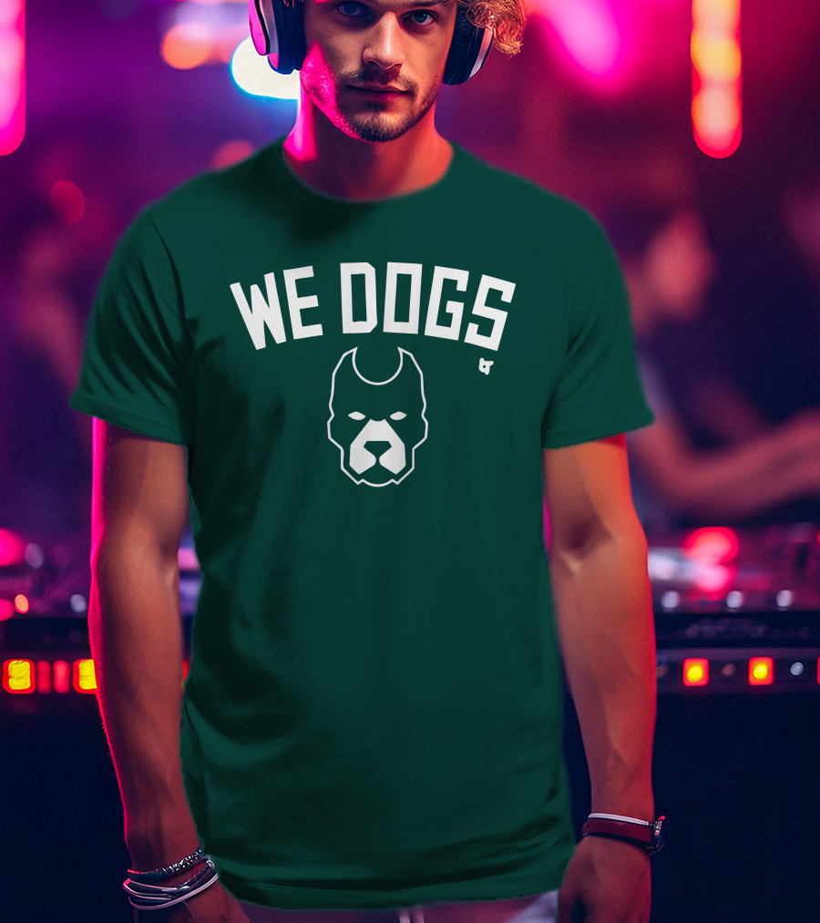 We Dogs Bull Dog Face T-Shirt