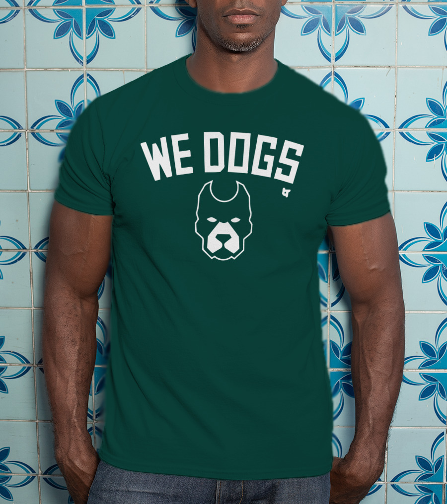 We Dogs Bull Dog Face T-Shirt