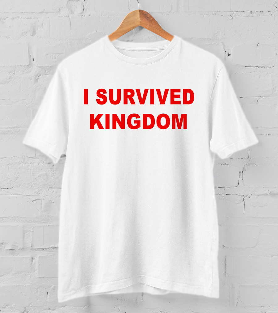 I Survived Kingdom Red T-Shirt