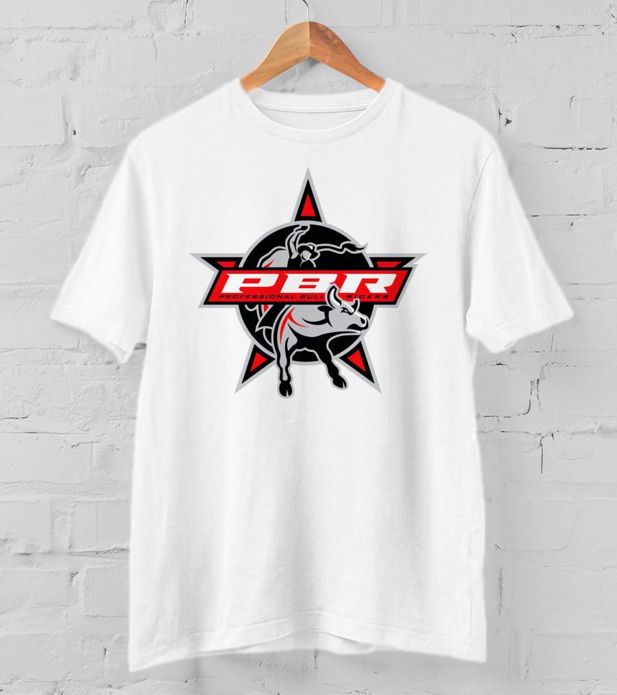 PBR Professional Bull Riders Logo Star And Bull T-Shirt