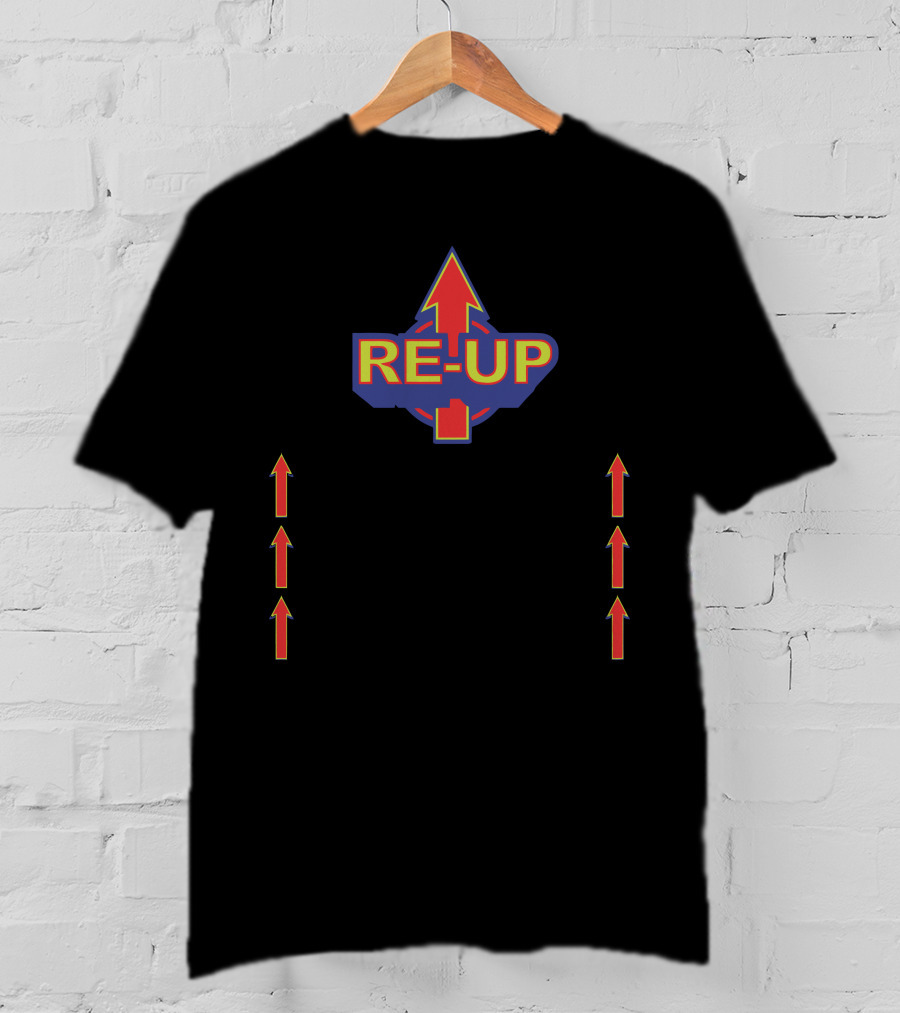 REUP Rebirth Edition Red Arrows Upward Movement T-Shirt