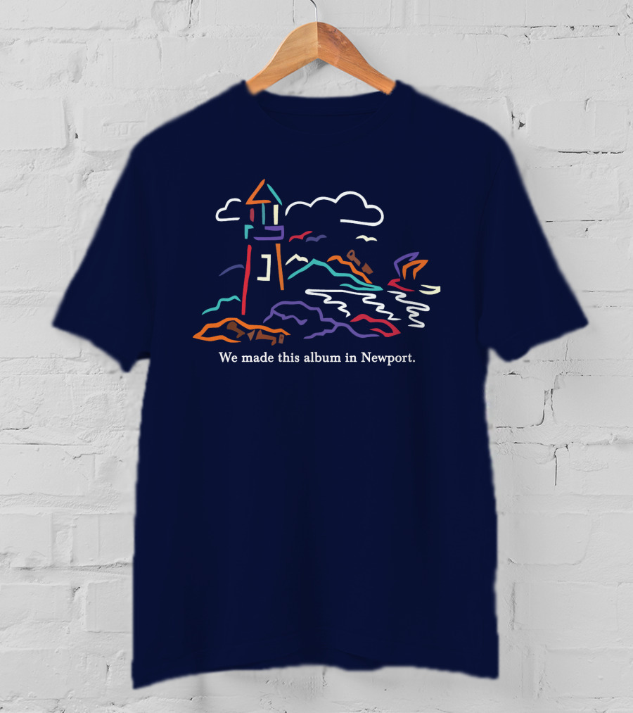 We Made This Album In Newport Quinn XCII Cosii Merch Lighthouse T-Shirt