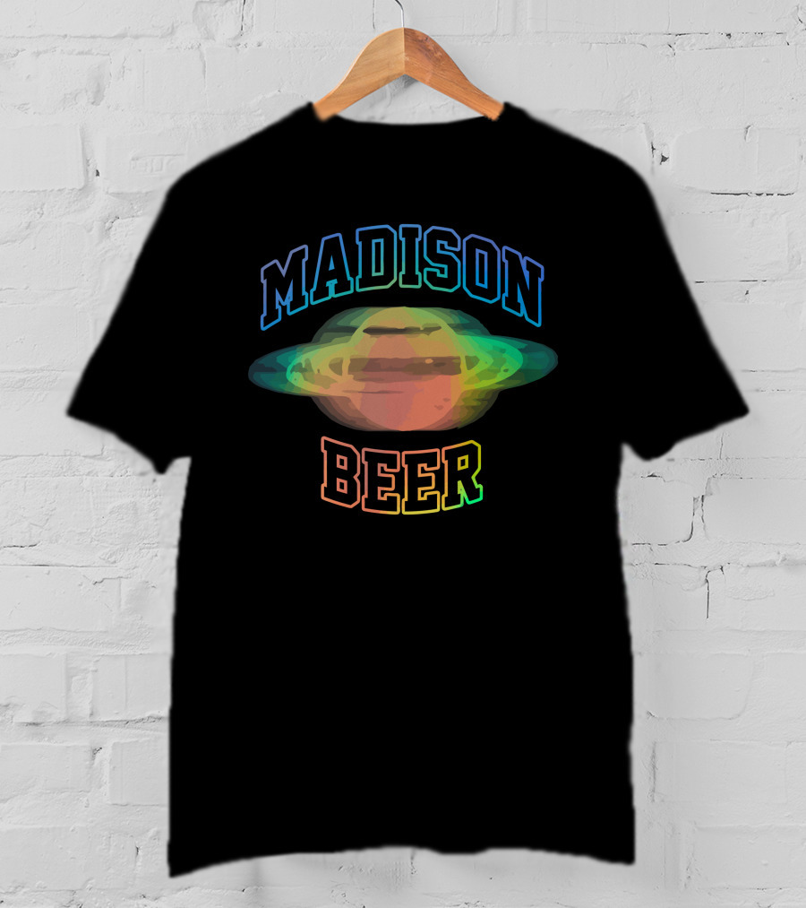 Madison Beer Rainbow Planet Saturn T-Shirt