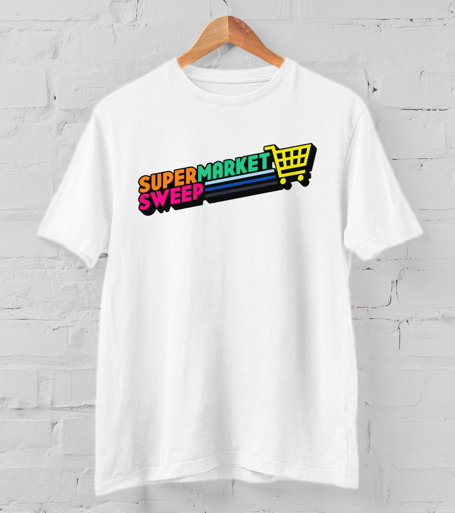 Supermarket Sweep Retro Shopping Cart T-Shirt