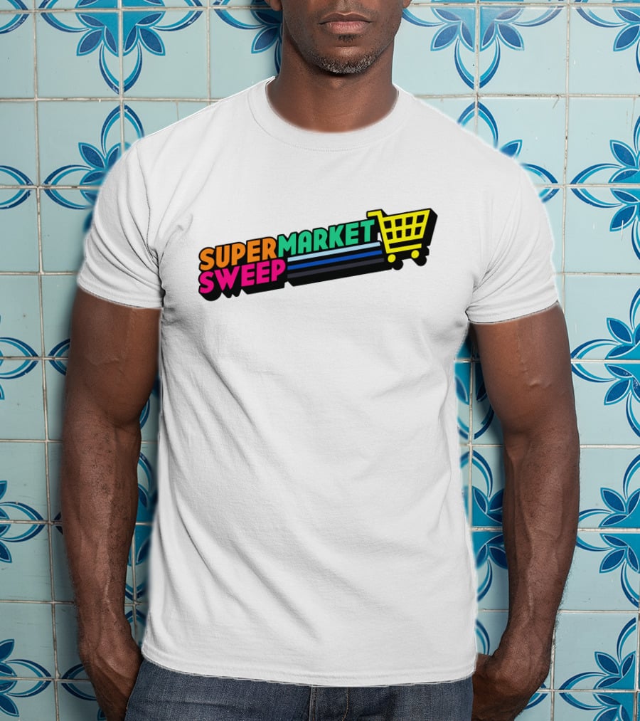 Supermarket Sweep Retro Shopping Cart T-Shirt