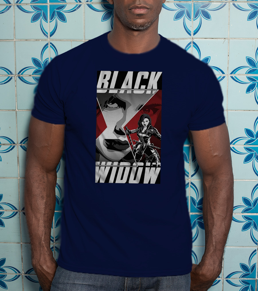 Black Widow Marvel Cinematic Heroine Dynamic T-Shirt