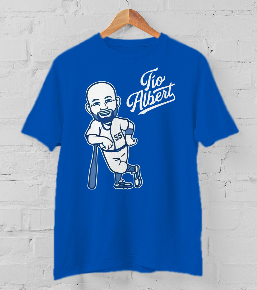 Tio Albert 55 Albert Pujols Los Angeles Dodgers T-Shirt