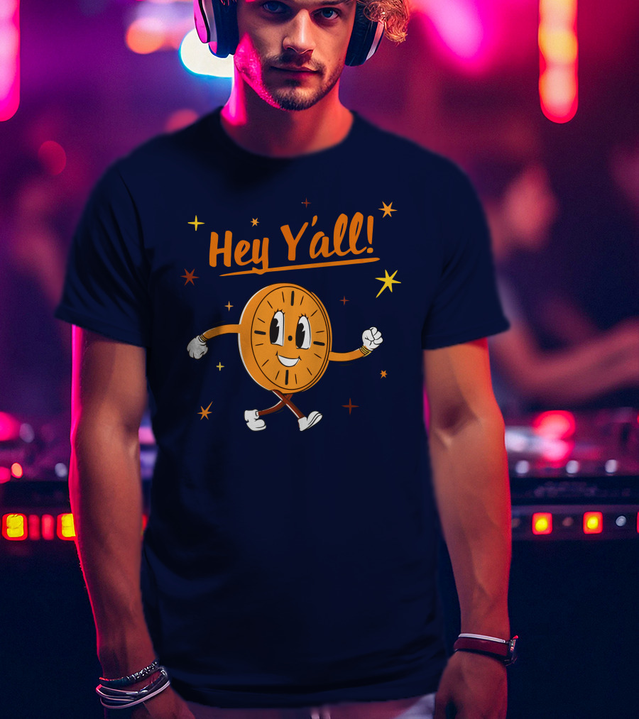 Hey Y'all Miss Minutes Marvel Clock Character T-Shirt