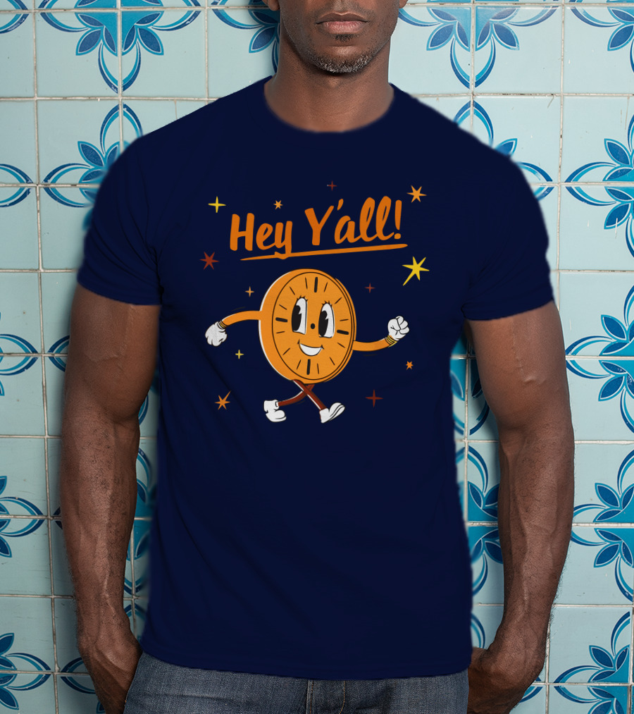 Hey Y'all Miss Minutes Marvel Clock Character T-Shirt