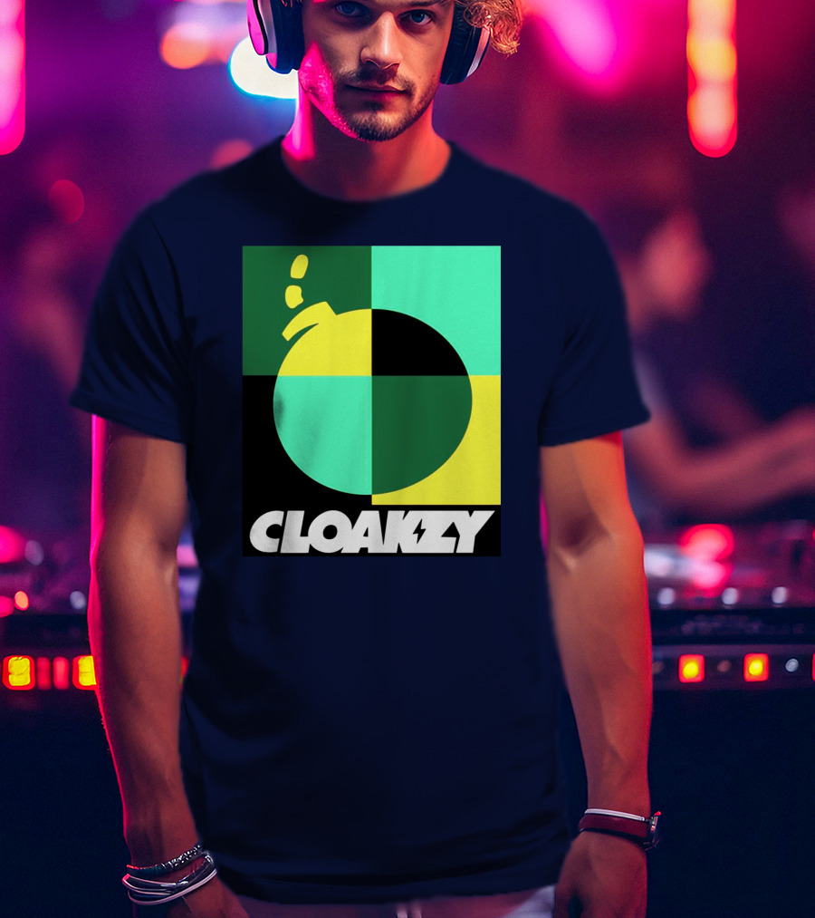 Cloakzy Quad Colors Bomb T-Shirt