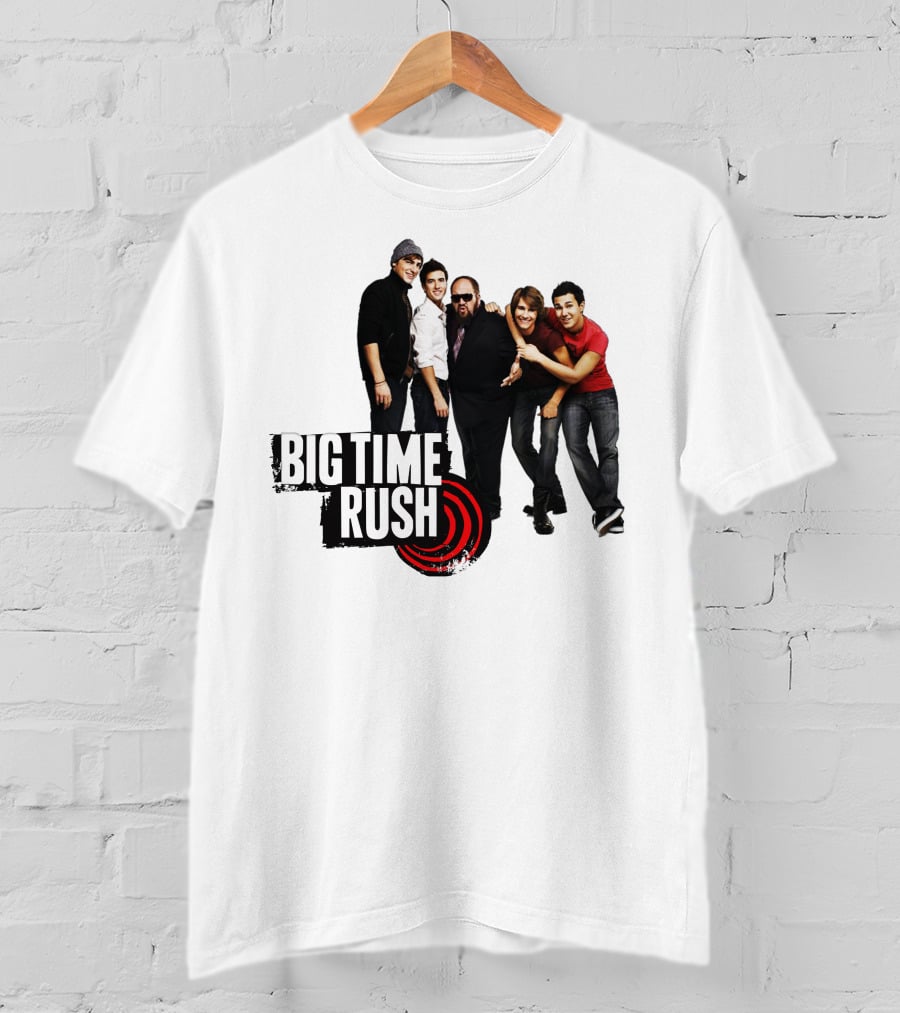Big Time Rush Band Group Photo Merch T-Shirt