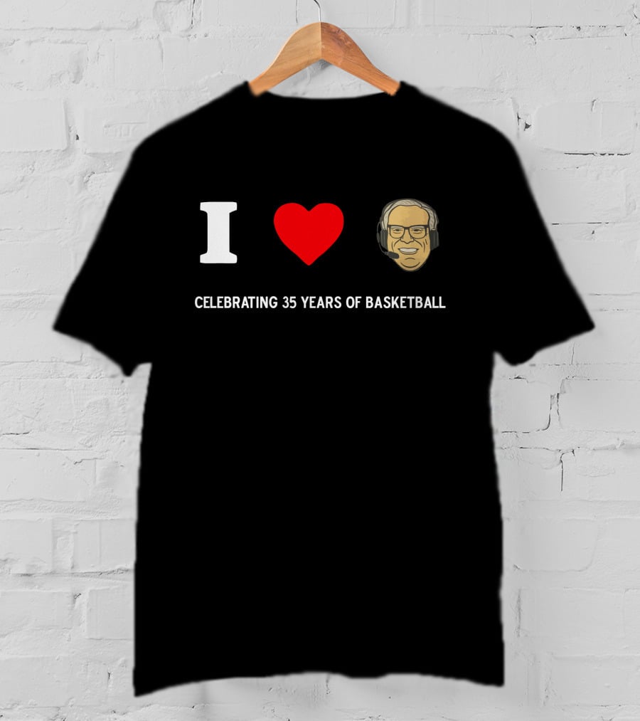 I Love Jim Paschke Celebrating 35 Years Of Paschketball T-Shirt